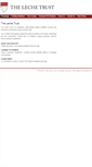 Mobile Screenshot of lechetrust.org